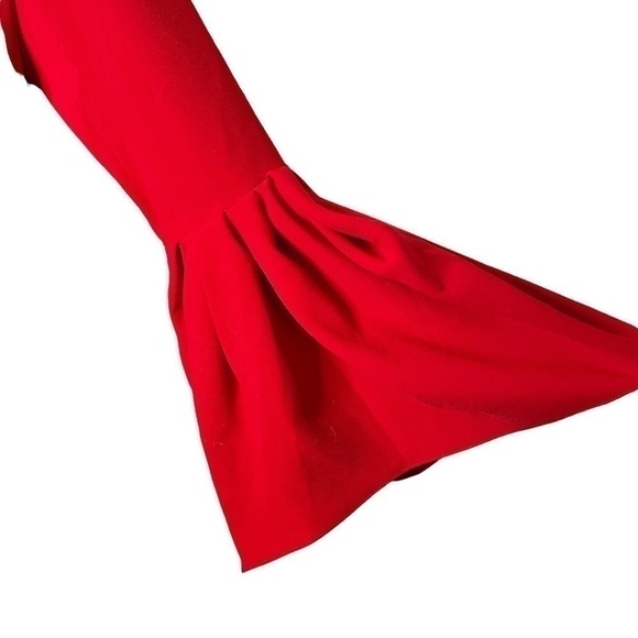 ZARA Red Bell Sleeve Blouse 🤍 - Picture 3 of 8